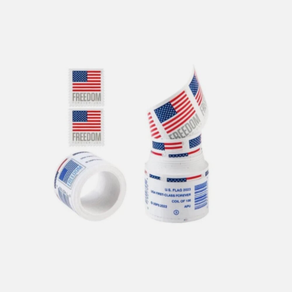 10 ROLLS OF 1000 USPS FIRST CLASS AUTHENTIC FOREVER STAMPS 2023 SEALED NEW